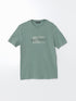 LC Waikiki Crew Neck Short Sleeve Printed Combed Cotton Men's T-shirt